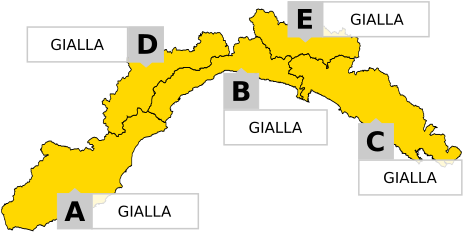 ALLERTA METEO IDROGEOLOGICA/IDRAULICA PER PIOGGE DIFFUSE/TEMPORALI: GIALLA dalle ore 15.00 di mercoledì 9 ottobre alle ore 7.59 di giovedì 10/10/2024